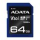 Adata mälukaart SDXC ASDX64GUI3V30S-R 64GB